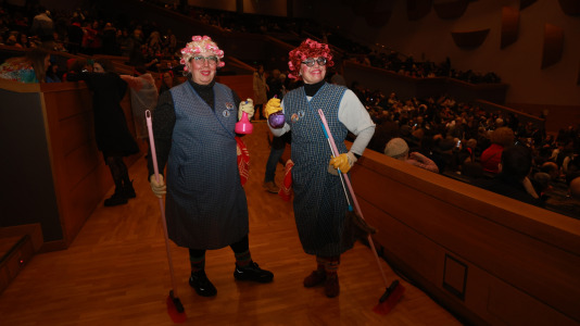 El certamen se celebró en el Palacio de la Ópera, e inició las celebraciones del carnaval coruñés