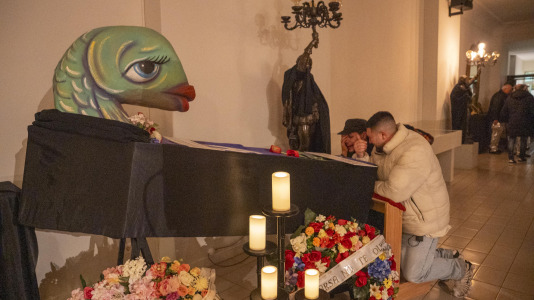 Las viudas velan 'el cuerpo' en San Andrés