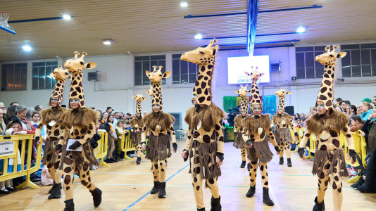 El pabellón de San Marcos acogió la fiesta y el concurso de disfraces
