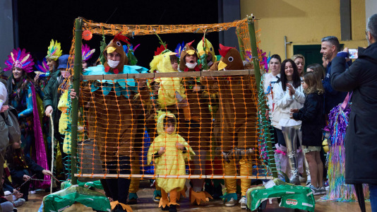 El pabellón de San Marcos acogió la fiesta y el concurso de disfraces