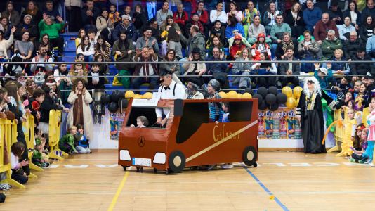 El pabellón de San Marcos acogió la fiesta y el concurso de disfraces