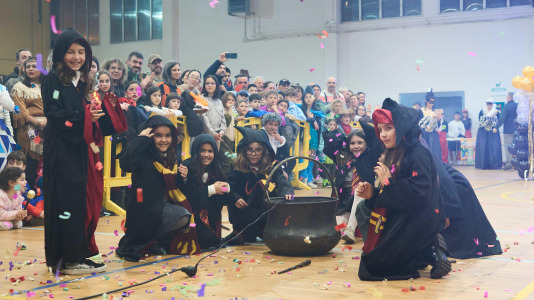 El pabellón de San Marcos acogió la fiesta y el concurso de disfraces