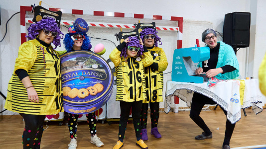 El pabellón de San Marcos acogió la fiesta y el concurso de disfraces