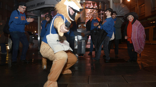 ‘Os Republicanos de Corbeiroa’, que recuperó la tradición sadense de las comparsas del municipio