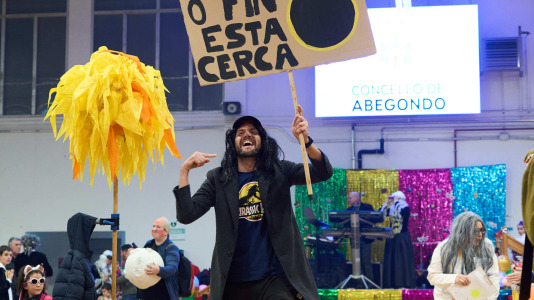El pabellón de San Marcos acogió la fiesta y el concurso de disfraces