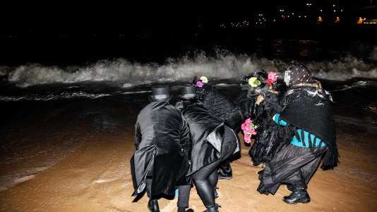 El funeral marca el fin del Carnaval en A Coruña