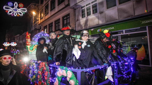 El funeral marca el fin del Carnaval en A Coruña