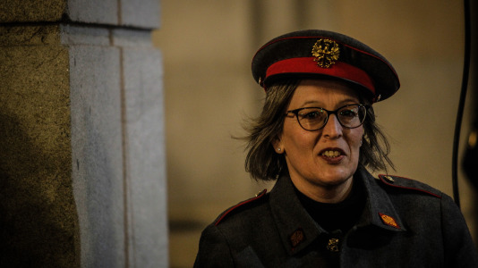 El funeral marca el fin del Carnaval en A Coruña