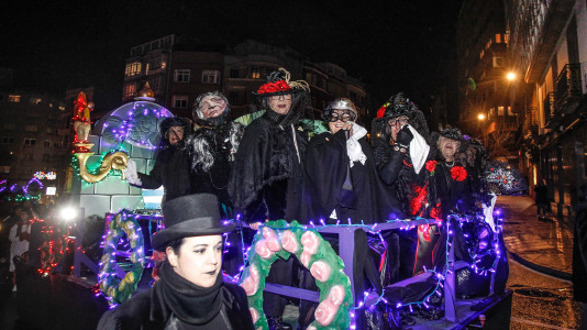 El funeral marca el fin del Carnaval en A Coruña