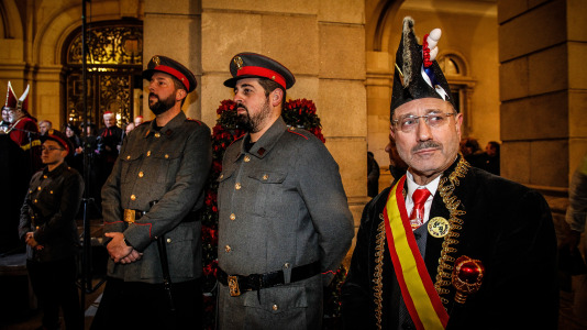 El funeral marca el fin del Carnaval en A Coruña