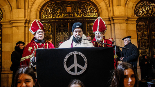 El funeral marca el fin del Carnaval en A Coruña