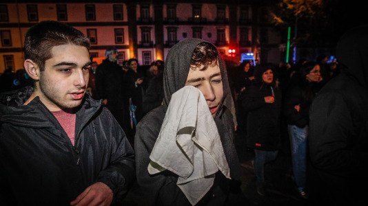 El funeral marca el fin del Carnaval en A Coruña