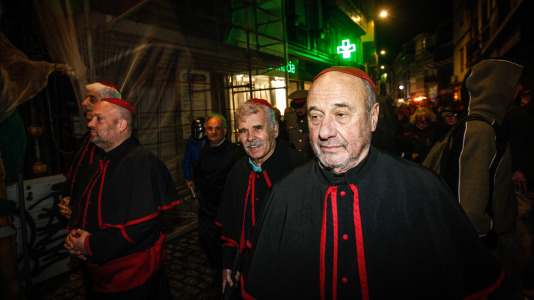 El funeral marca el fin del Carnaval en A Coruña