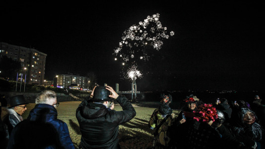 El funeral marca el fin del Carnaval en A Coruña