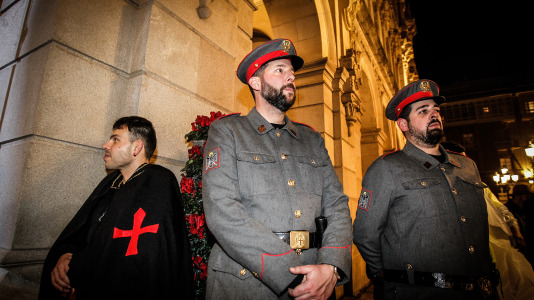 El funeral marca el fin del Carnaval en A Coruña