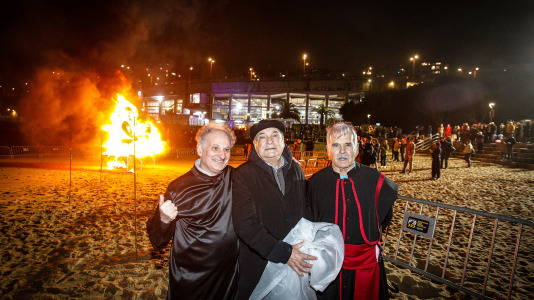 El funeral marca el fin del Carnaval en A Coruña