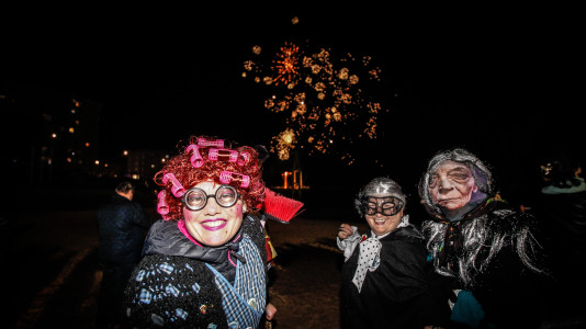 El funeral marca el fin del Carnaval en A Coruña