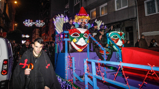 El funeral marca el fin del Carnaval en A Coruña