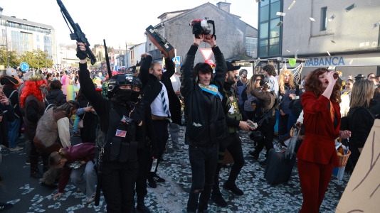 El Campo da Feira volvió a llenarse de fiesta y disfraces
