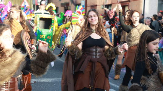 El Campo da Feira volvió a llenarse de fiesta y disfraces
