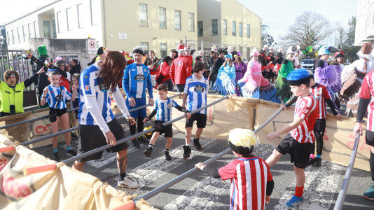 El Campo da Feira volvió a llenarse de fiesta y disfraces