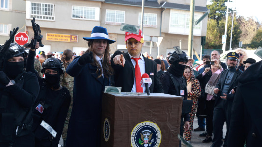 El Campo da Feira volvió a llenarse de fiesta y disfraces    