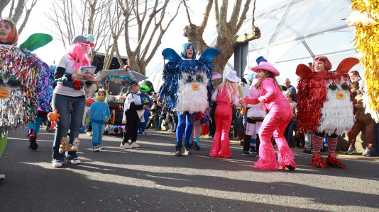 El Campo da Feira volvió a llenarse de fiesta y disfraces