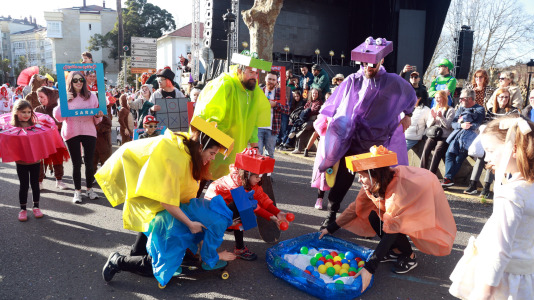 El Campo da Feira volvió a llenarse de fiesta y disfraces  