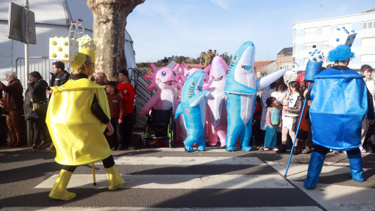 El Campo da Feira volvió a llenarse de fiesta y disfraces