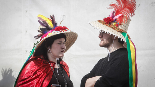 Este lugar de Paderne volveu avivar un ano máis o que é o único entroido tradicional das Mariñas 