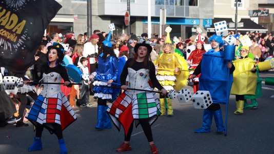 El Campo da Feira volvió a llenarse de fiesta y disfraces    