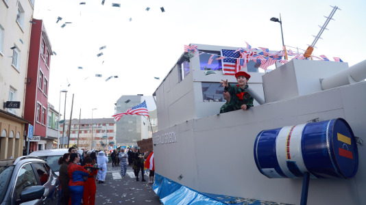 El Campo da Feira volvió a llenarse de fiesta y disfraces  