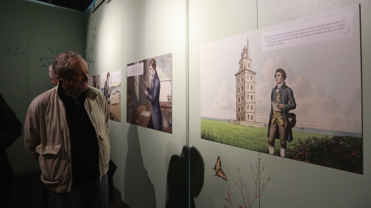 La muestra recrea el interior de la fragata 'Pizarro' y enseña las aventuras de ambos navegantes