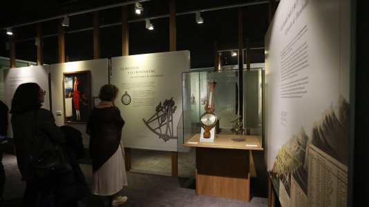 La muestra recrea el interior de la fragata 'Pizarro' y enseña las aventuras de ambos navegantes