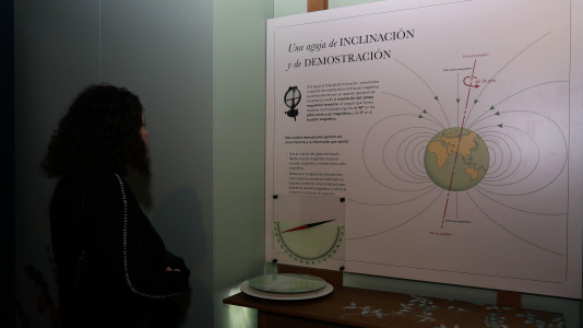 La muestra recrea el interior de la fragata 'Pizarro' y enseña las aventuras de ambos navegantes