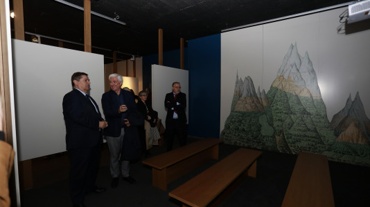 La muestra recrea el interior de la fragata 'Pizarro' y enseña las aventuras de ambos navegantes