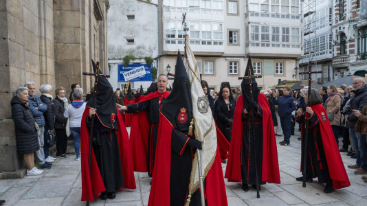La Dolorosa abrió la Semana Santa coruñesa