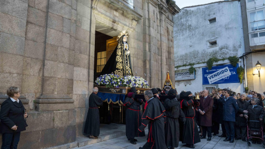 La Dolorosa abrió la Semana Santa coruñesa