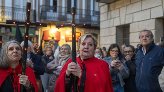 La Dolorosa abrió la Semana Santa coruñesa