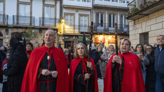 La Dolorosa abrió la Semana Santa coruñesa