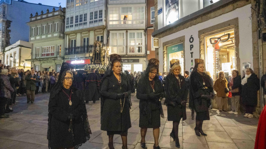 La Dolorosa abrió la Semana Santa coruñesa