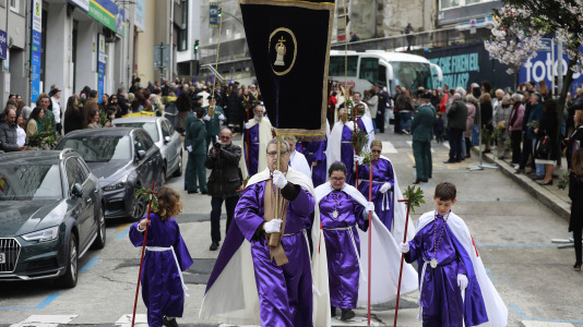 Procesión de la Borriquilla y la bendición de los ramos