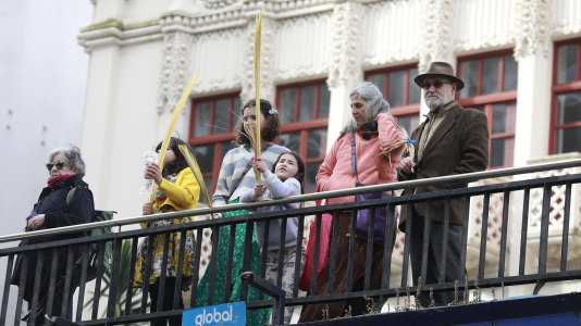 Procesión de la Borriquilla y la bendición de los ramos