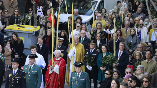 Procesión de la Borriquilla y la bendición de los ramos
