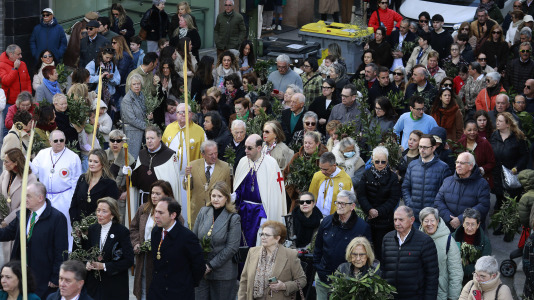 Procesión de la Borriquilla y la bendición de los ramos