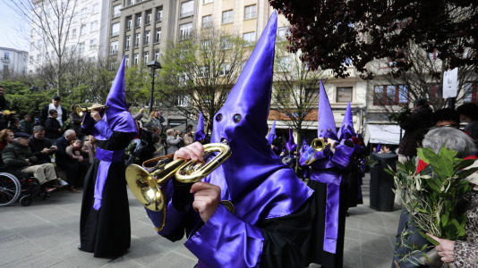 Procesión de la Borriquilla y la bendición de los ramos