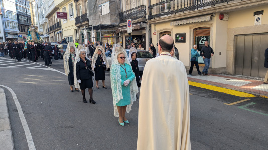 La Semana Santa coruñesa se cierra con las procesiones que conmemoran el Domingo de Resurrección