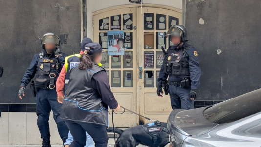Incidentes con ultras del Leganés en A Coruña