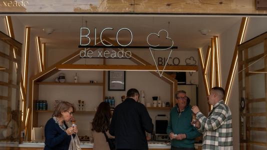 Sin hacer mucho ruido y con las ideas claras, la marca de helados Bico de Xeado se ha abierto un hueco en el mercado en muy poco tiempo