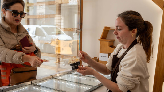 Sin hacer mucho ruido y con las ideas claras, la marca de helados Bico de Xeado se ha abierto un hueco en el mercado en muy poco tiempo